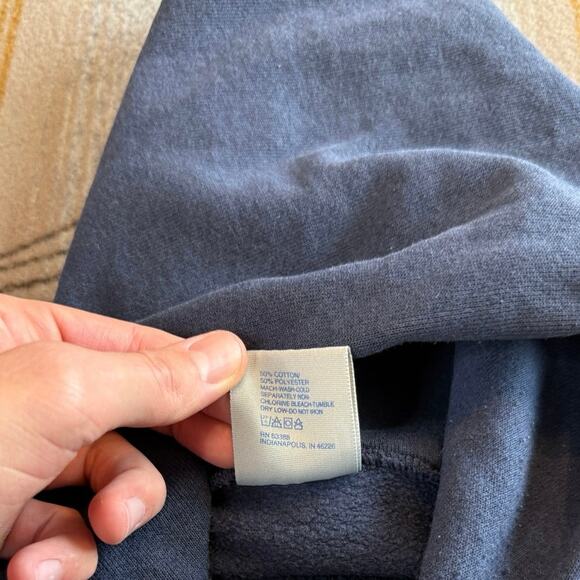 Vintage 90s University Of Michigan Logo 7 Hoodie Sweatshirt Size XL Wolverines - Picture 3 of 10